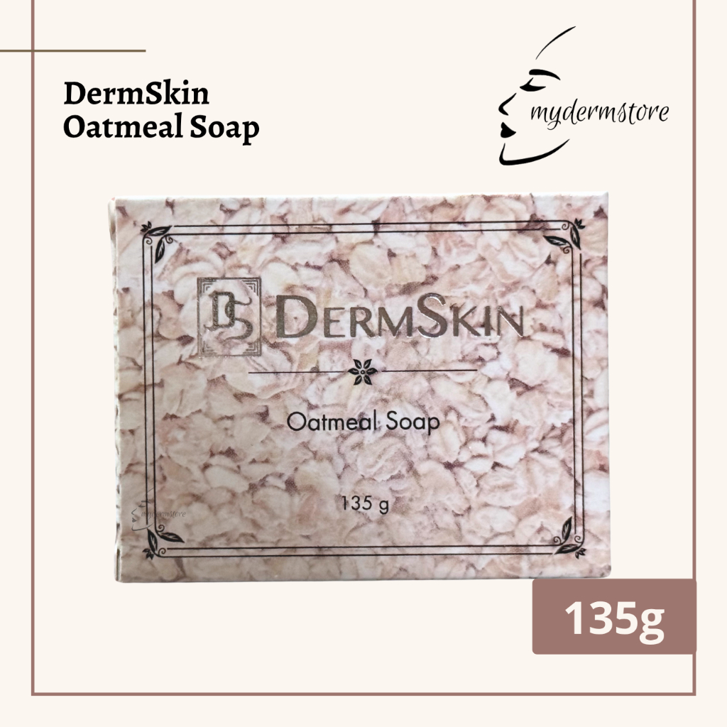 DermSkin Oatmeal Soap 135g | Shopee Philippines
