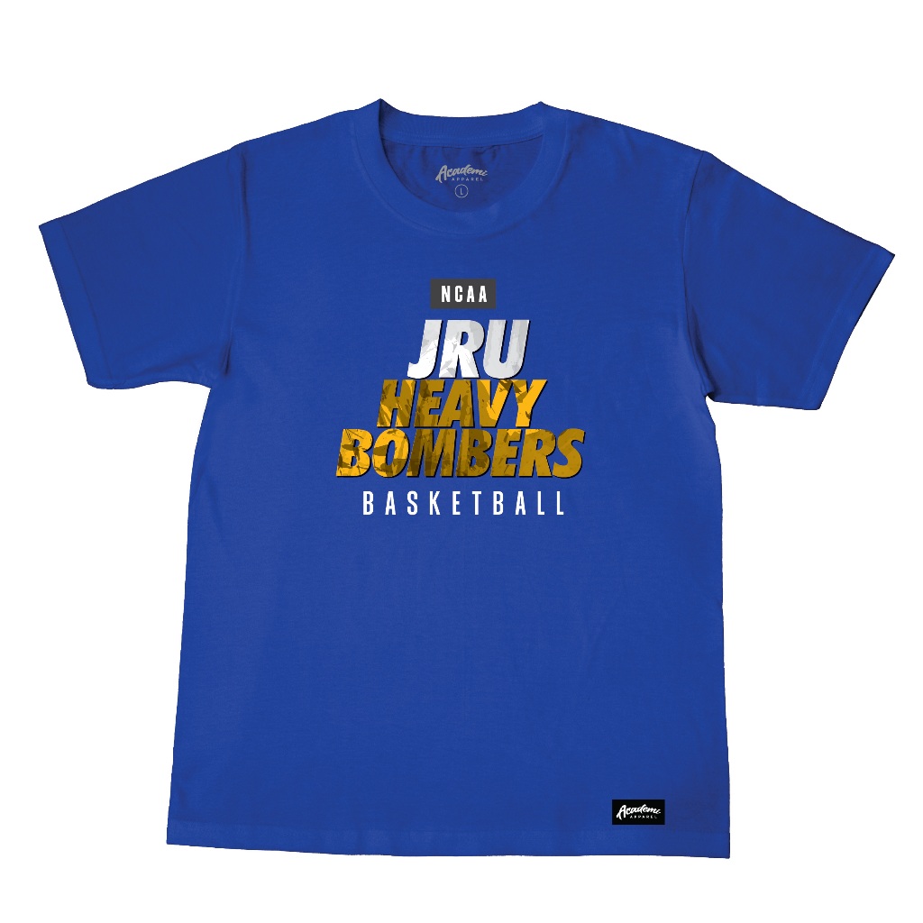 JRU HEAVY BOMBERS T-SHIRT - NCAA SEASON 101 / Jose Rizal University T ...
