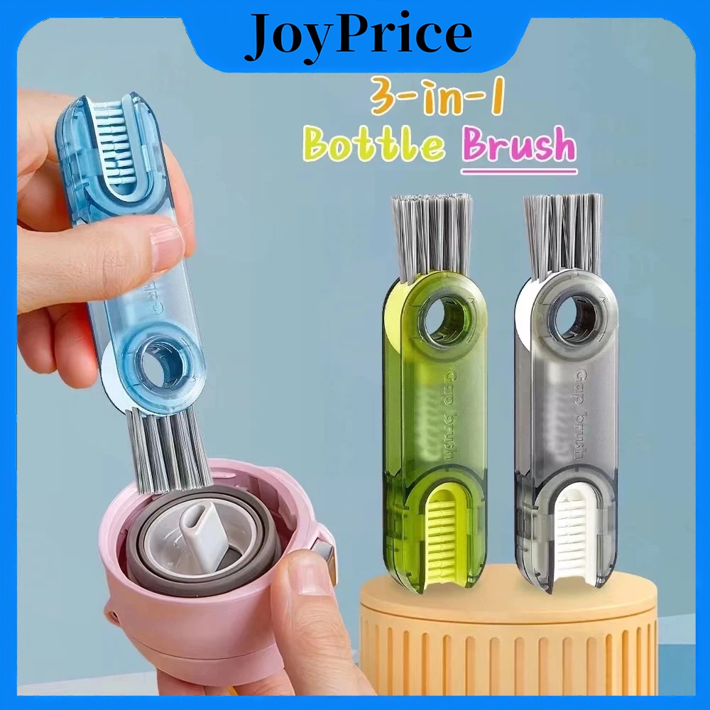 3-in-1 U-shaped Cup Rim Cleaning Brush Multifunctional Mini Groove Gap ...