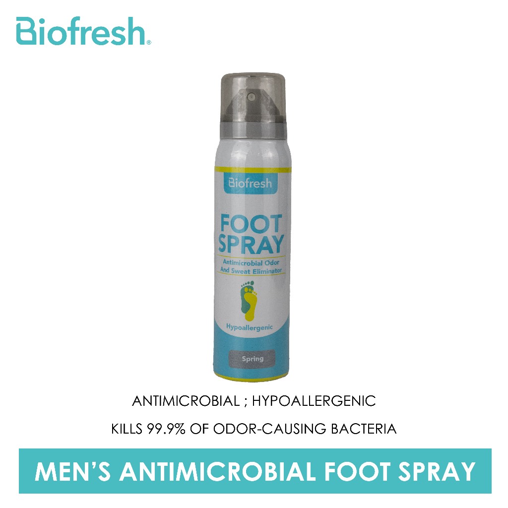 Biofresh Men’s Antimicrobial Foot Spray 1 piece FMFS03 | Shopee Philippines