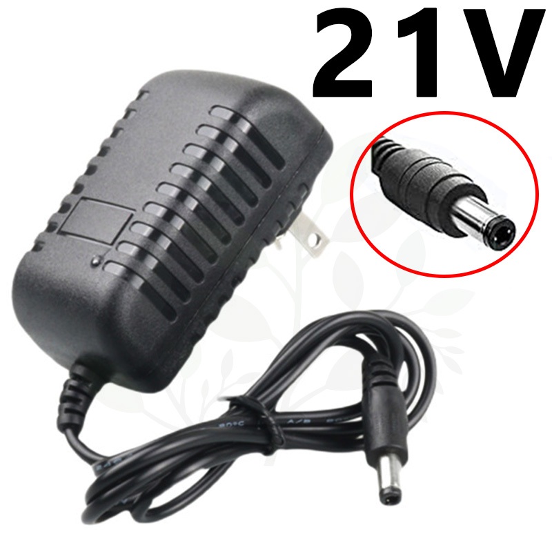 21V Universal Lithium Battery Charger Plug Transformer Lithium Li-on ...