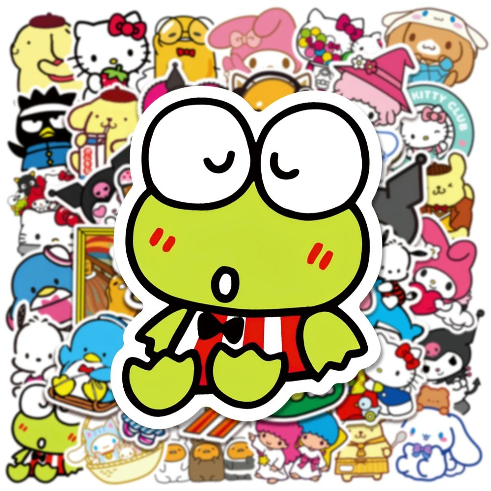 Blind Box Cartoon Sticker Set 60pcs Christmas Gift Student Sticker ...