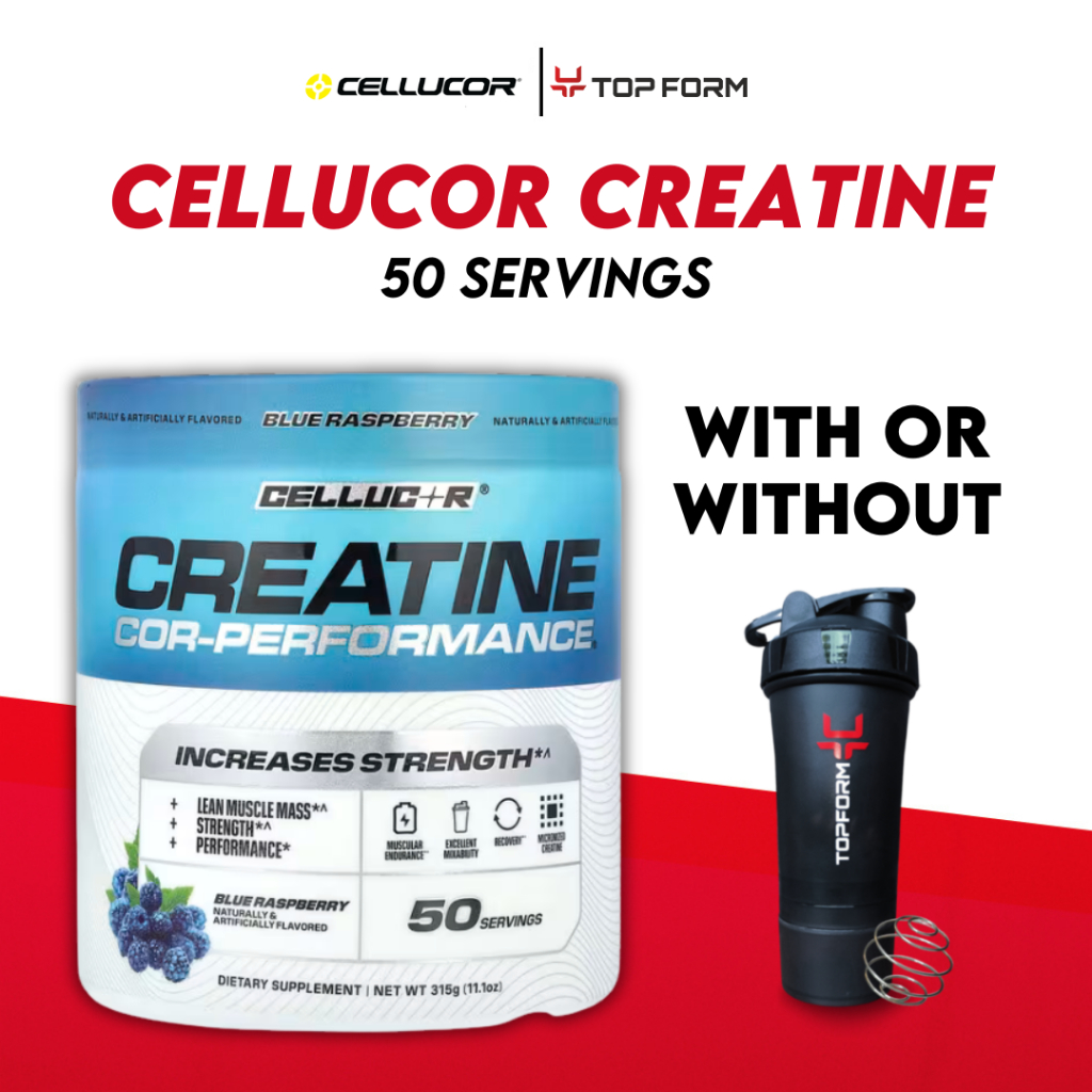 Cellucor Flavored COR-Perfomance Creatine Monohydrate Powder 50 ...