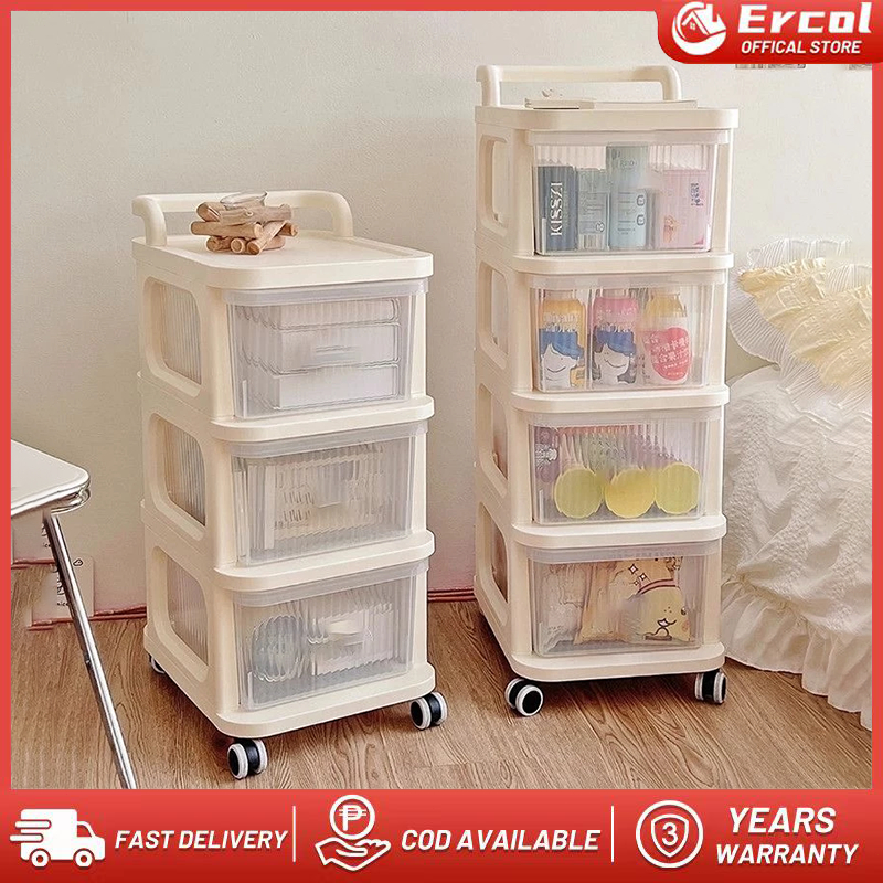 Multi-layer Storage Drawer Cart Sundries Storage rack For kitchen ...