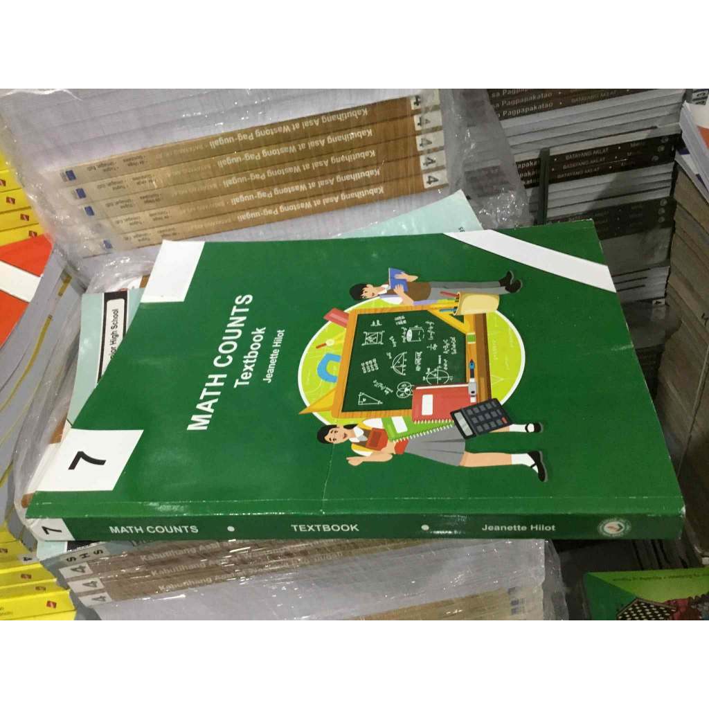 Math Counts Textbook Grade 7 by Jeanette Hilot Brand New / copyright ...