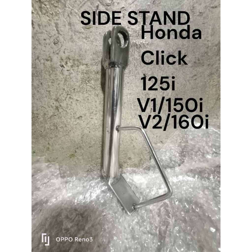 SIDE STAND HONDA CLICK 125i/ v150i/v160i Pure stainless 304 | Shopee ...