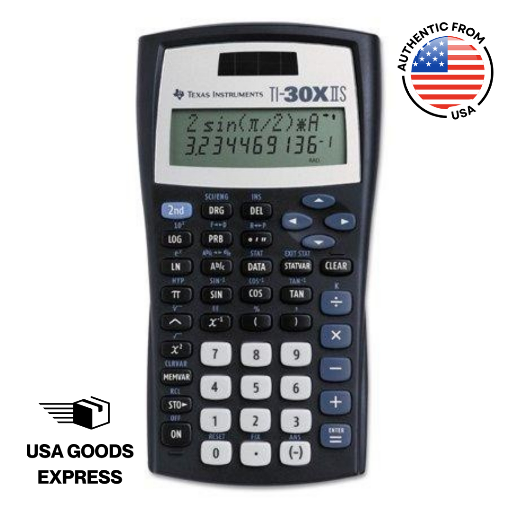 Calcolatrice Scientifica Texas Instruments TI-30X IIS &ndash; Rosa &ndash; Alimentazione Solare/batteria &ndash; Usata, Senza Scatola