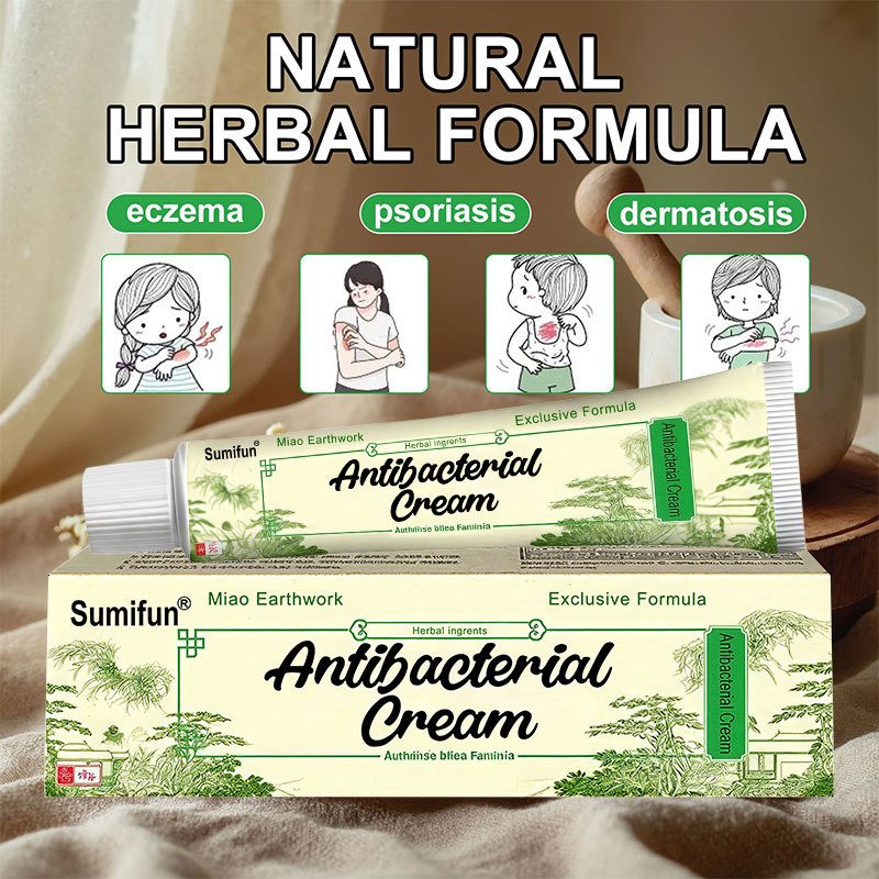 Chinese Herbal Skin Psoriasis Cream Pruritic Dermatitis Eczema Ointment ...