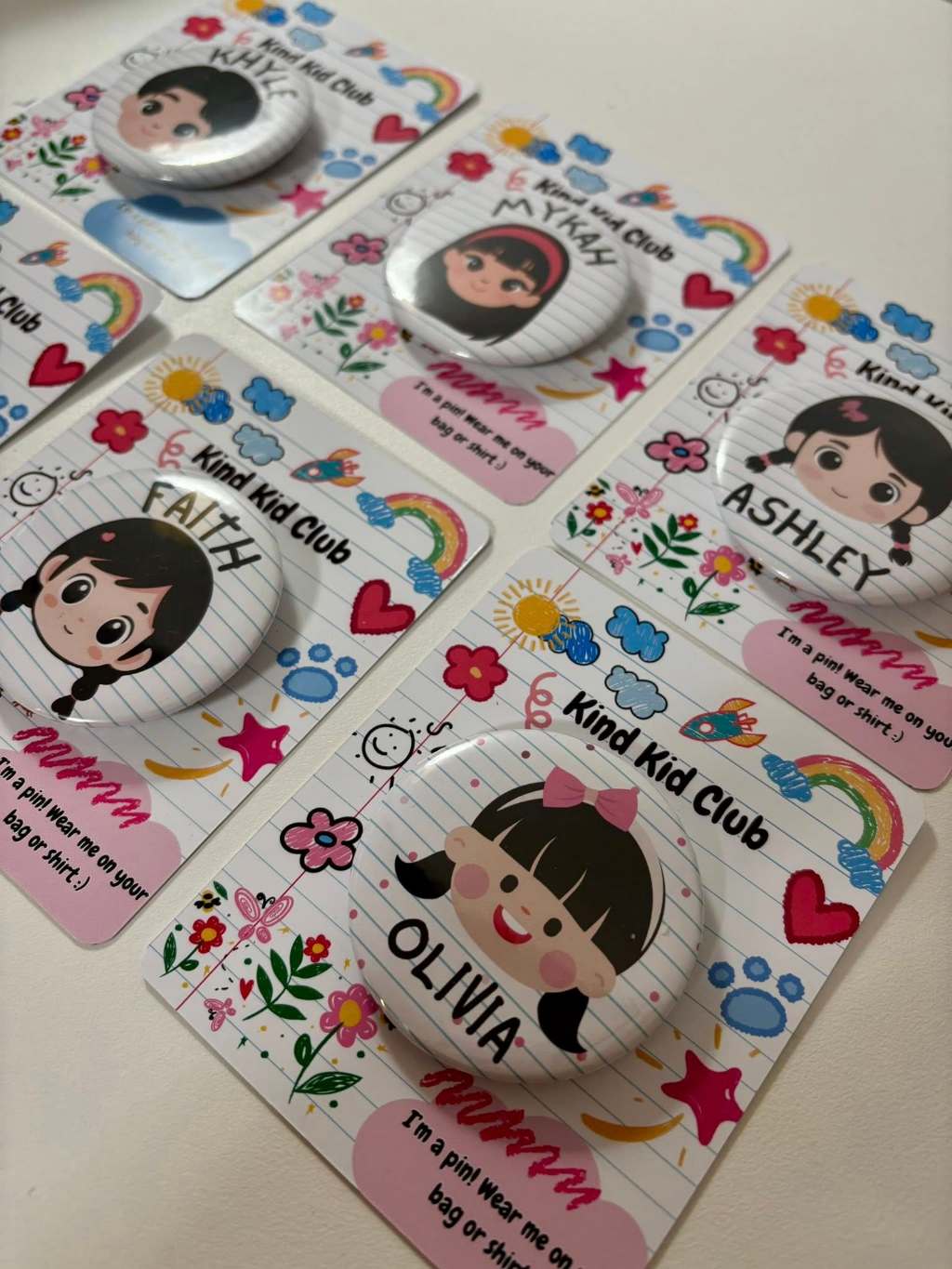 Custom Name Button Pin 58mm – DIY Print | Souvenir, Events, Rewards ...