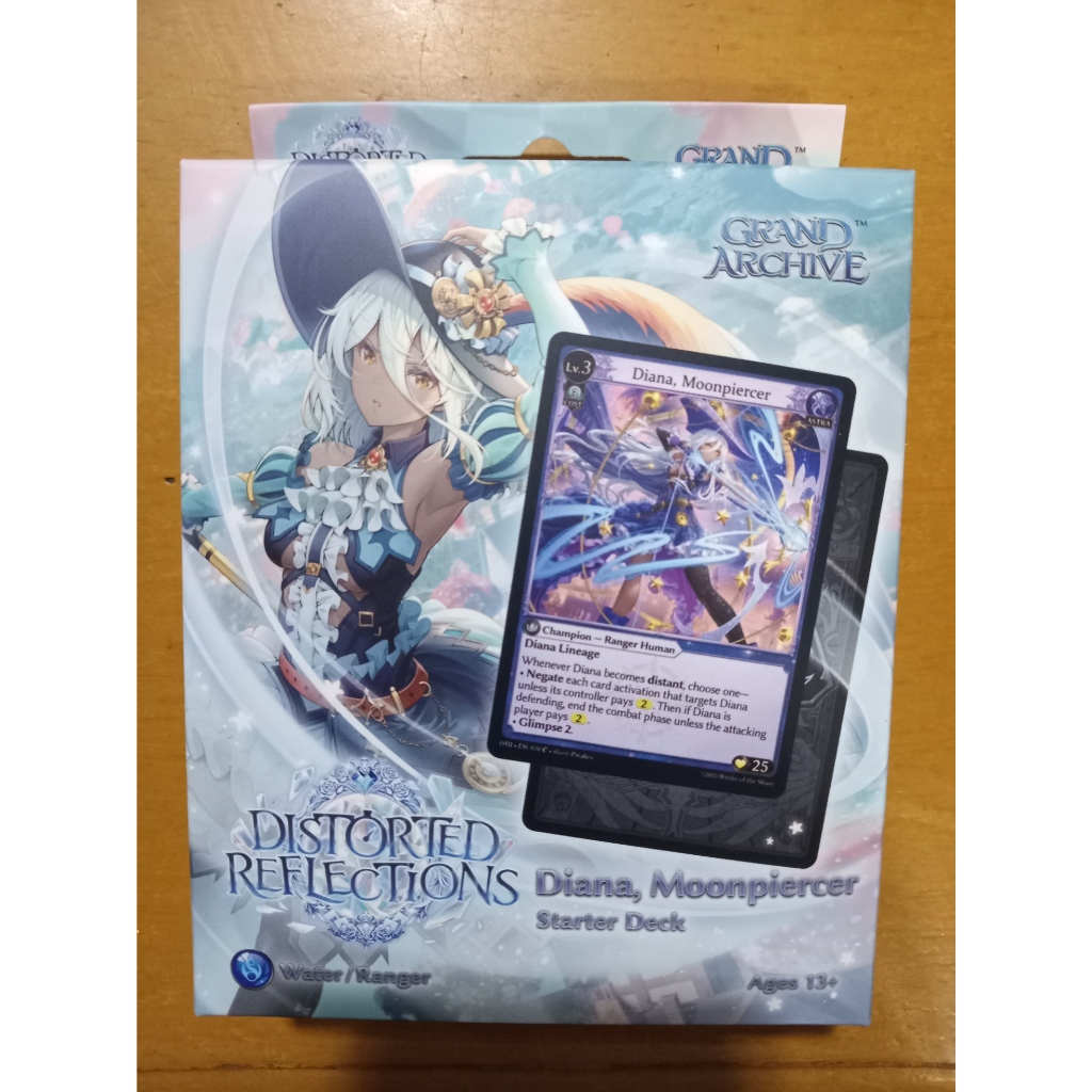 Grand Archive TCG Diana, Moonpiercer Water Ranger Starter Deck