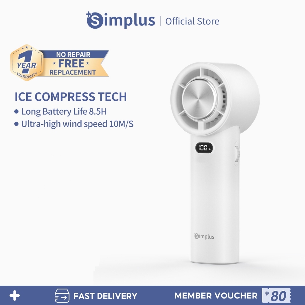 Simplus 10m/s High Speed Cooling Fan Refrigeration Mini Fan 100 Level ...