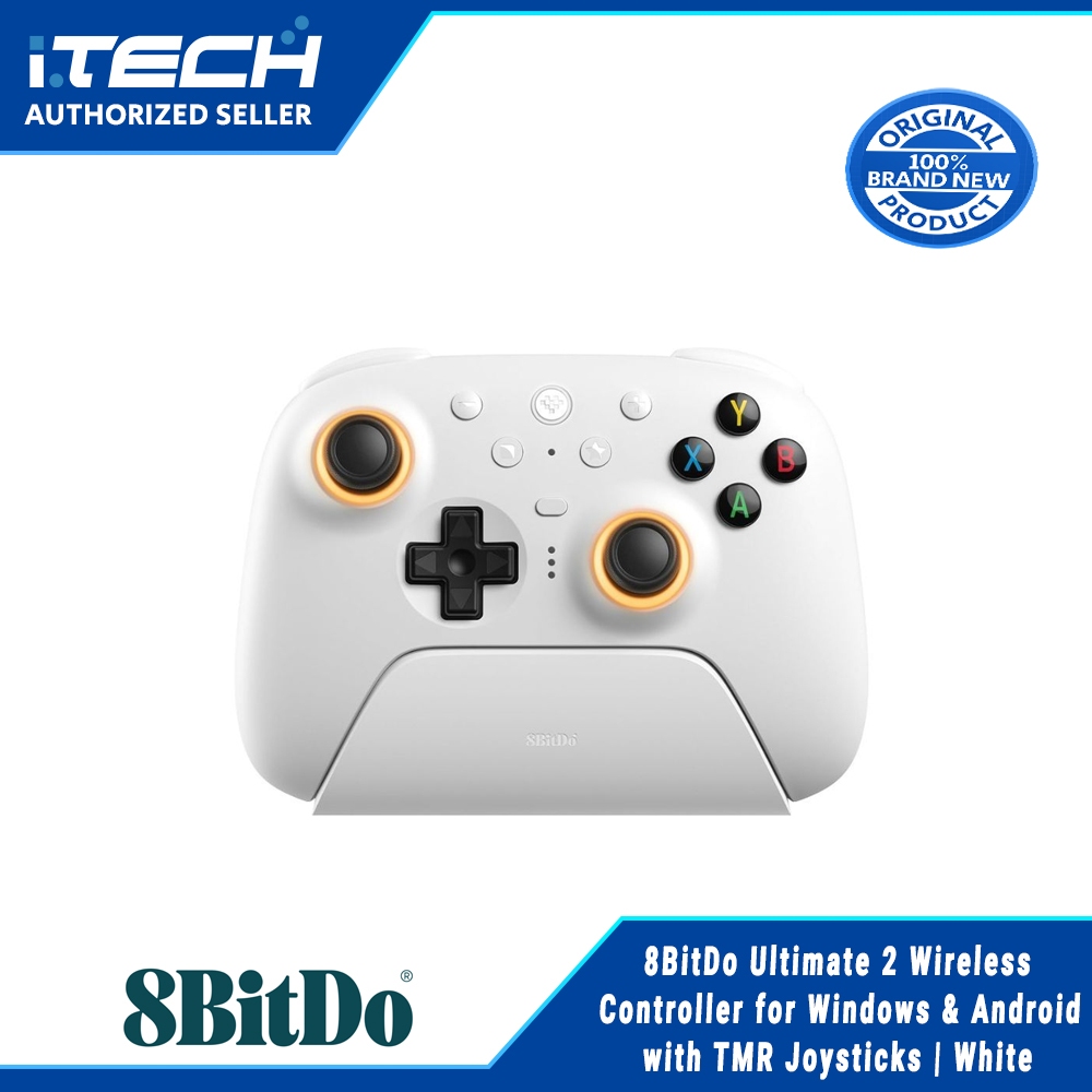 8BitDo Ultimate 2 Wireless Controller for Windows & Android with TMR ...