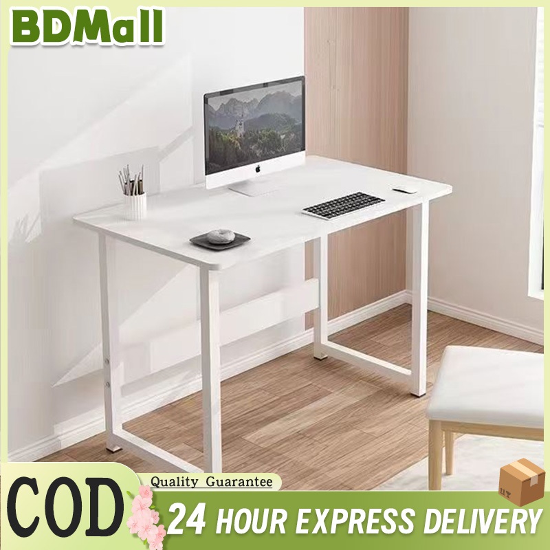 solid wood study home office table High quality modern desk solid ...