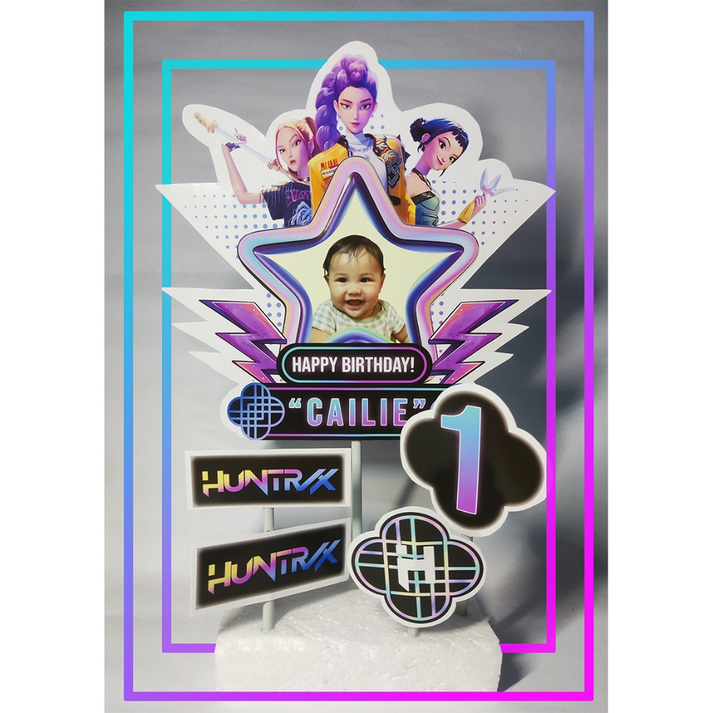 HUNTRIX CAKE TOPPER PERSONALIZED | Shopee Philippines