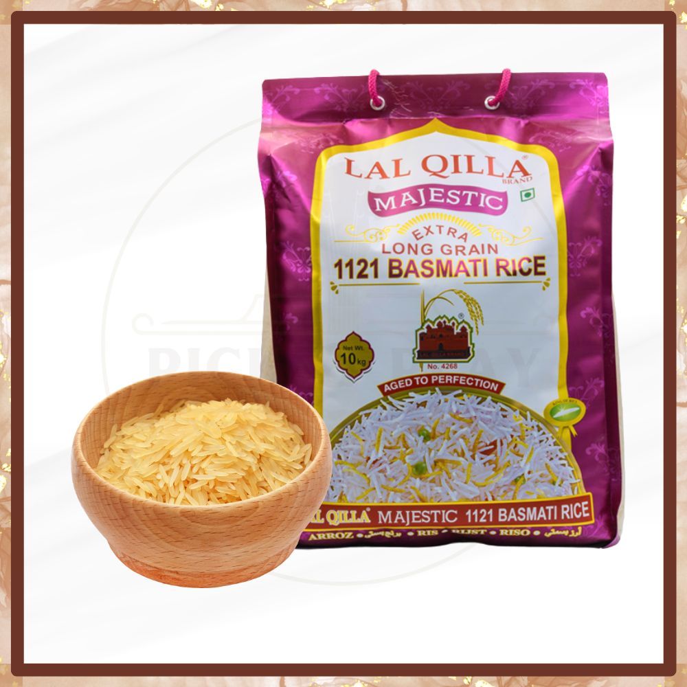 Lal Qilla Majestic 10kg Long Grain 1121 Basmati Rice (See Variant ...