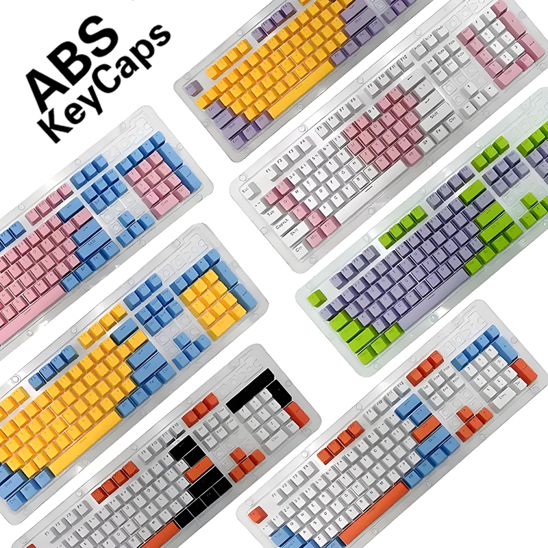 ABS Keycaps Backlit OEM Profile for RK61 61/87/104/108 MX Mechanical ...