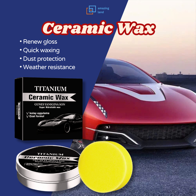 Ceramic Car Wax Auto Paint Renew Repair Protection Dustproof Car Wax ...