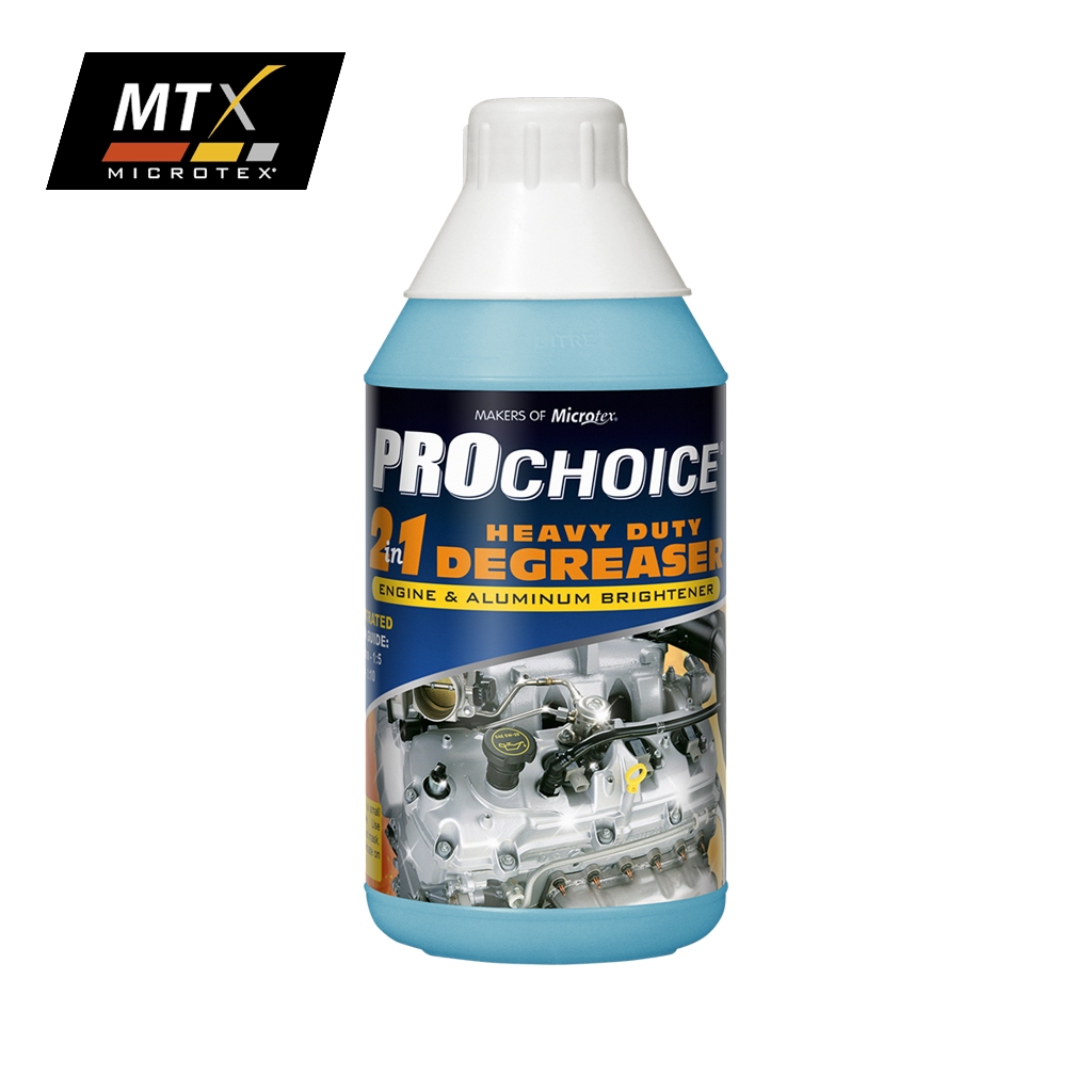 Microtex Prochoice Degreaser & Alum. Brightener 1L (2 in 1 Heavy Duty ...