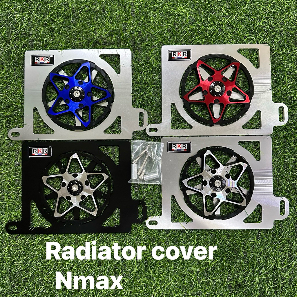 NMAX,AEROX SPINNER RADIATOR COVER NMAX 155 V1 V2/AEROX 155 V1 V2 ...