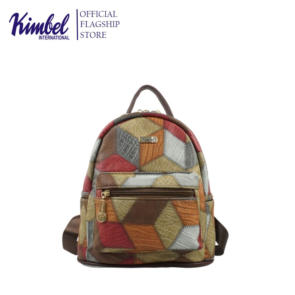 KIMBEL BCAB5881 Backpack Small Size Synthetic Leather | Shopee Philippines