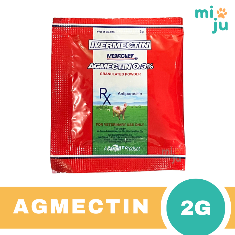 Agmectin Ivermectin 2g (1 Sachet) - For Animal Use | Shopee Philippines