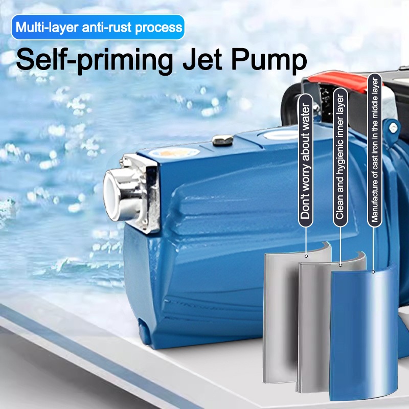 【10-year warranty】Booster Jet Pump 2HP 2500W Jetmatic Shallow Well ...