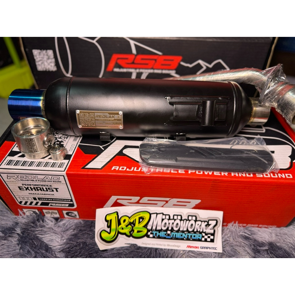 RS8 REDLAK PIPE 155cc to 195cc Nmax/Aerox | Shopee Philippines