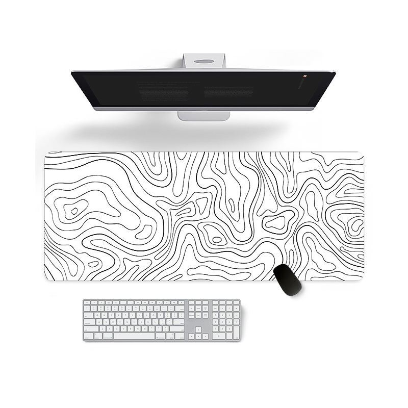 Abstract terrain game mouse pad thick mouse pad texture outline mouse ...