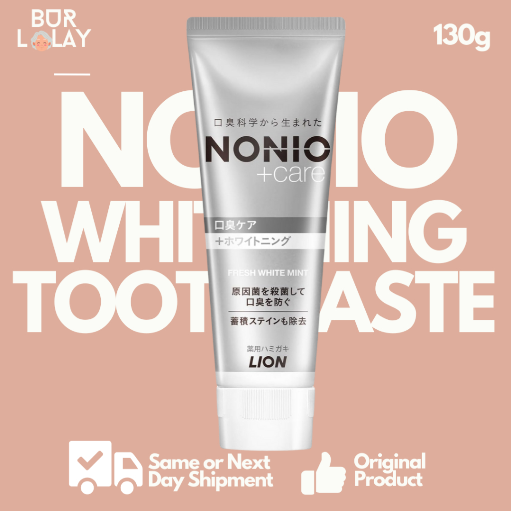 Nonio Fresh Mint Toothpaste High Concentration Fluorine for Whitening ...