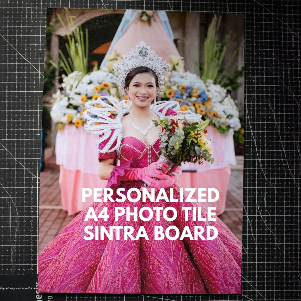 Photo Tile Personalized A4 Size Sintra Board Phototile High Quality ...