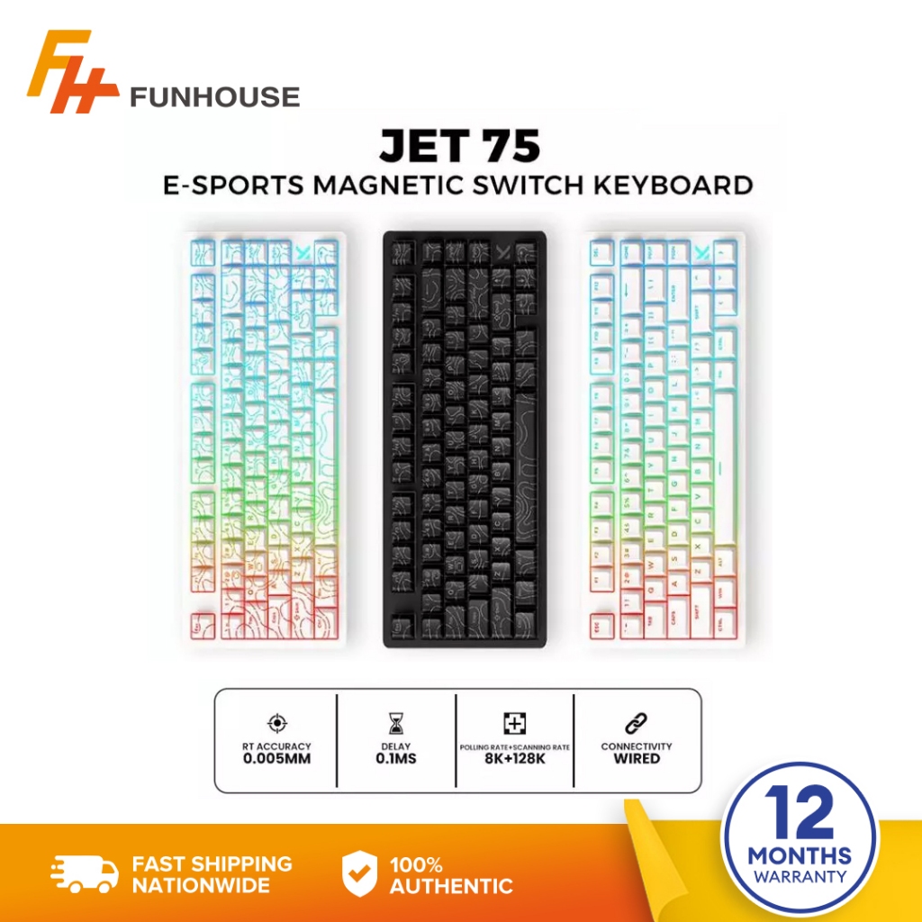 Funhouse | MCHOSE Jet 75 Magnetic axis keyboard 0.1ms GB 75% Hot ...