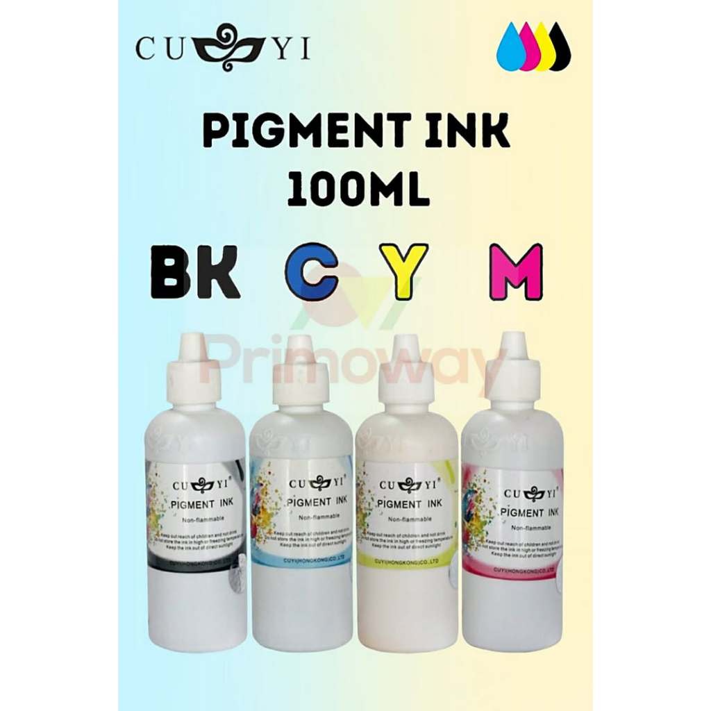 Cuyi Pigment Ink for Epson Printers 100 ml – Waterproof and Fade ...