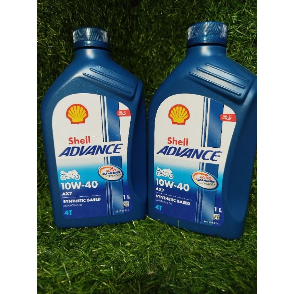 SHELL ADVANCE MOTORCYCLE OIL 1L | Shopee Philippines
