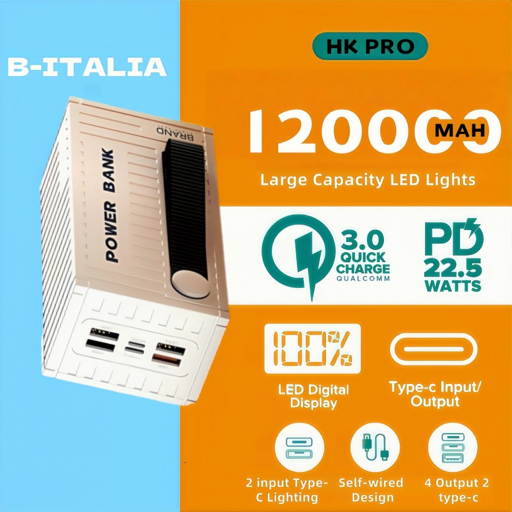 BIT PRO Power Bank original Dual 4USB 2type-c Output iphone Android ...