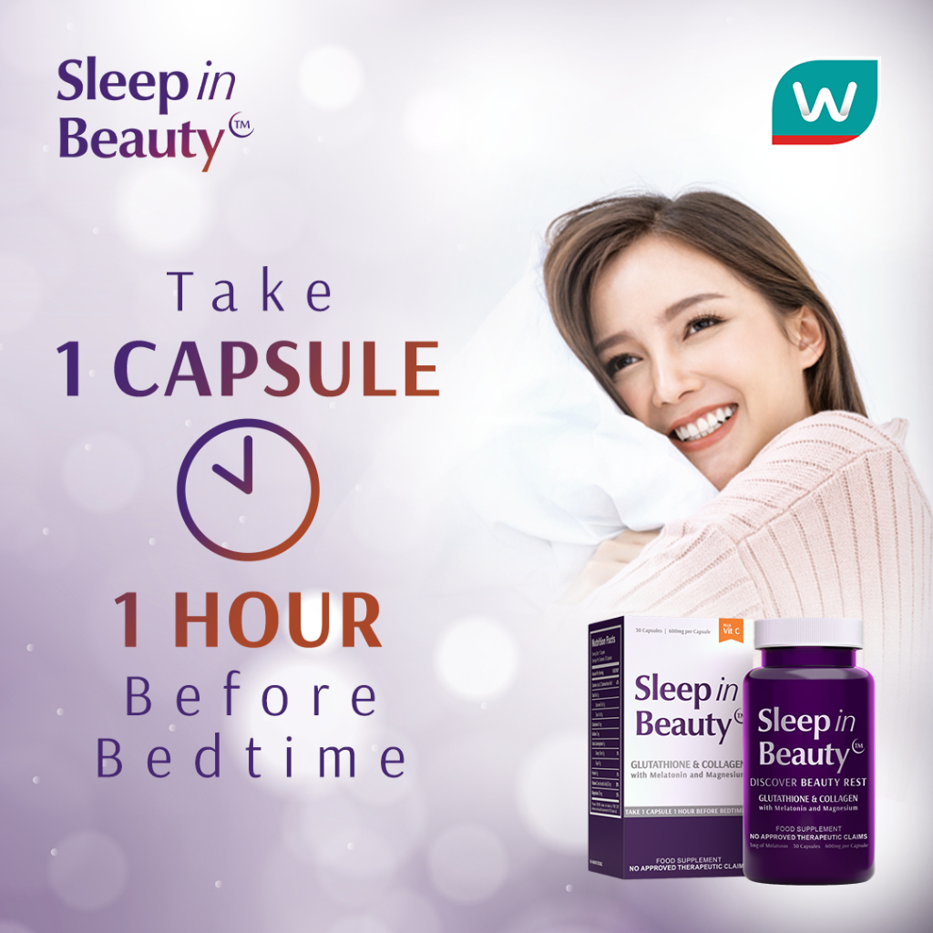 Sleep in Beauty - Glutathione with Collagen and Melatonin with Magnesium |  Shopee Philippines