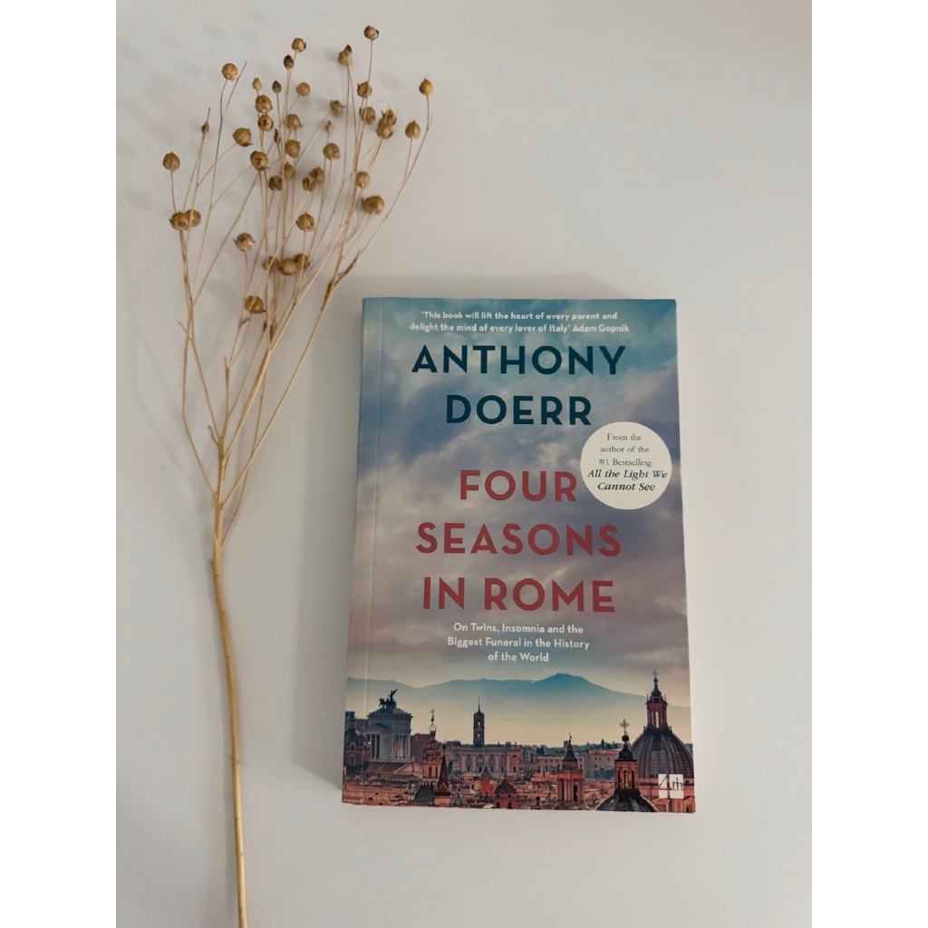 FOUR SEASONS IN ROME by Anthony Doerr (Preloved Paperback) Authentic ...
