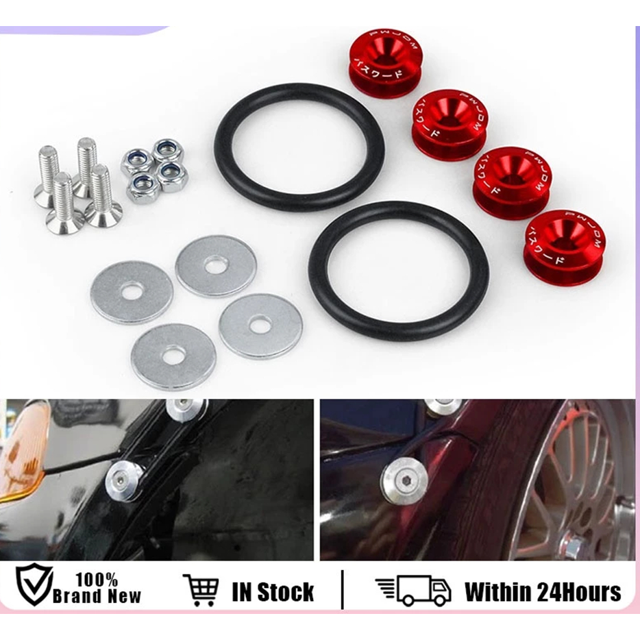 Car Bumper Washer Engine Quick Fastener Aluminium Superior Release ...