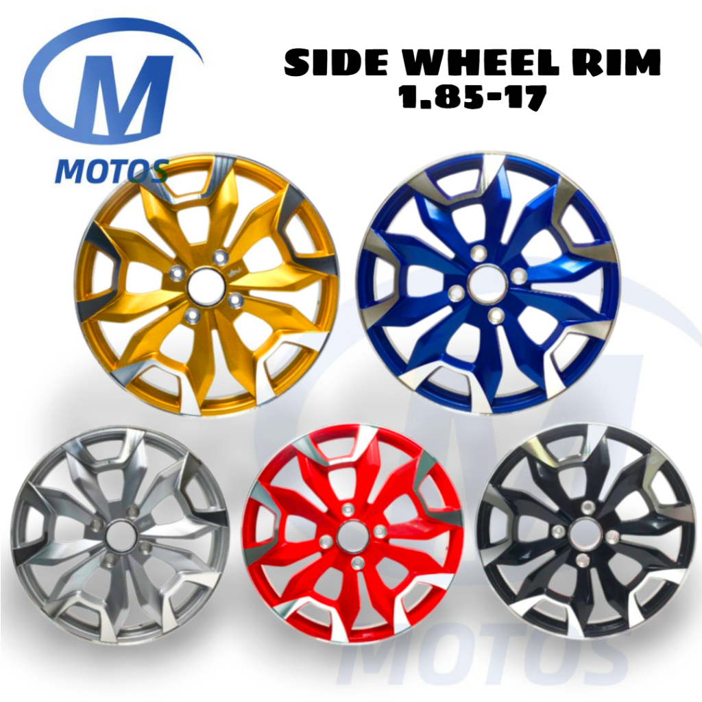 MOTOSPH MOTOCYCLE 1PC TRICYCLE SIDE WHEEL MAGS 1.85*17 MAGS RIM ELITE ...