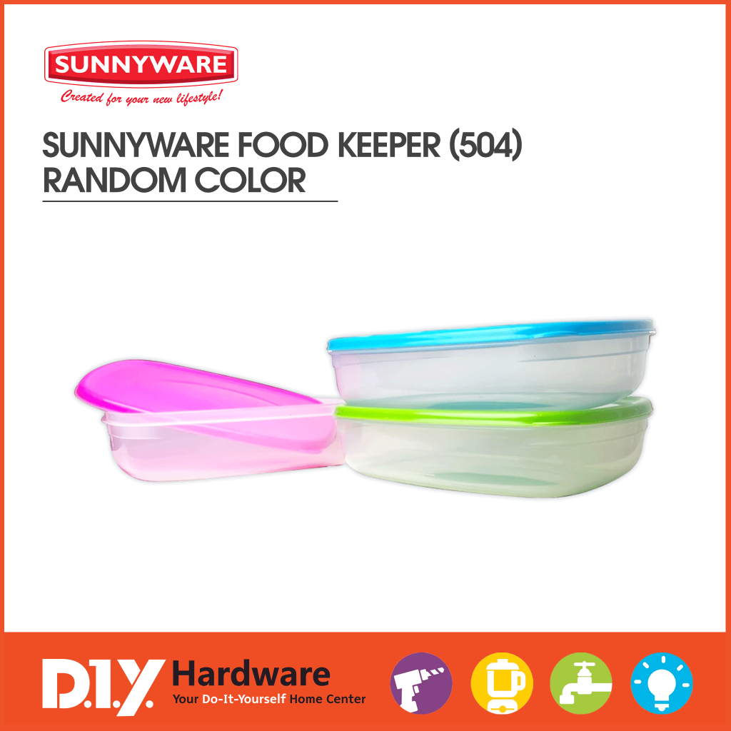SUNNYWARE Food Keeper (504) - RANDOM COLOR | Shopee Philippines