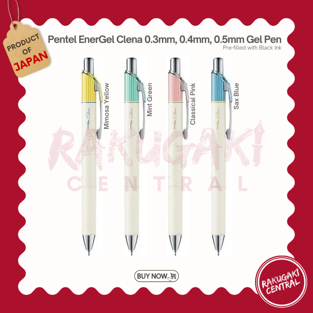 JusArt Gold Pens With 0.4, 0.5 & 1.0 Assorted Tips, Opaque Gold - View #12