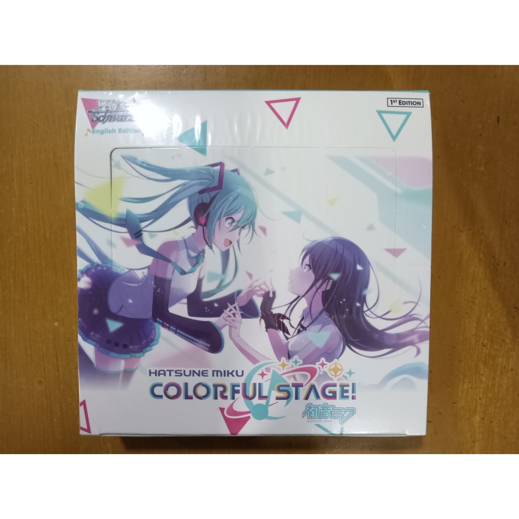 hatsune miku colorful stage booster box Weiss Schwarz - Project Sekai Colorful Stage Feat. Miku Hatsune