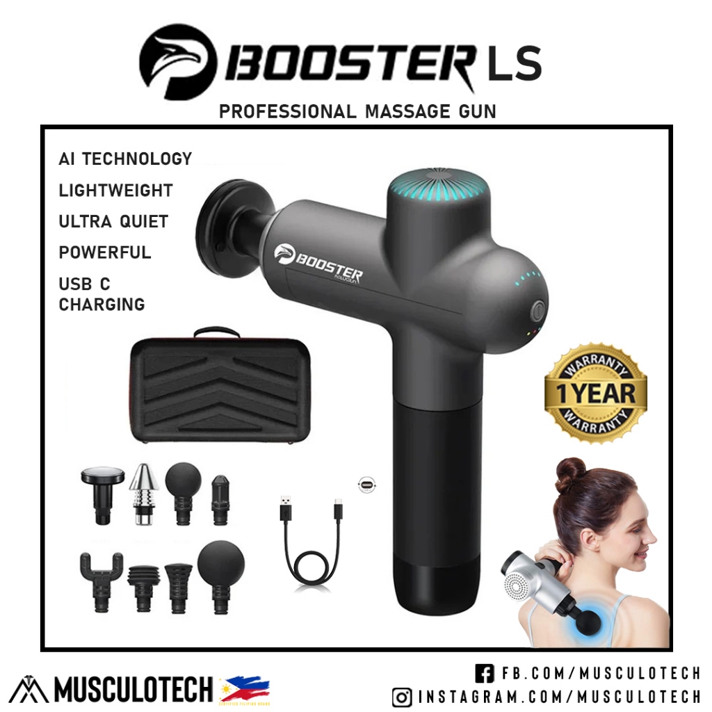 Myogun Booster Massage Gun Therapy Percussion Vibration Massager Physical  Therapy