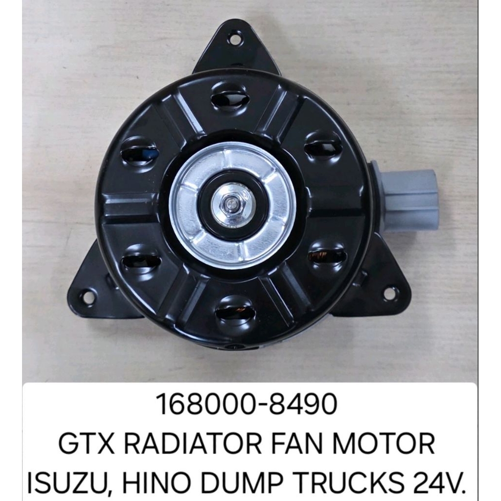 RADIATOR FAN MOTOR ISUZU, HINO DUMP TRUCK 24V | Shopee Philippines