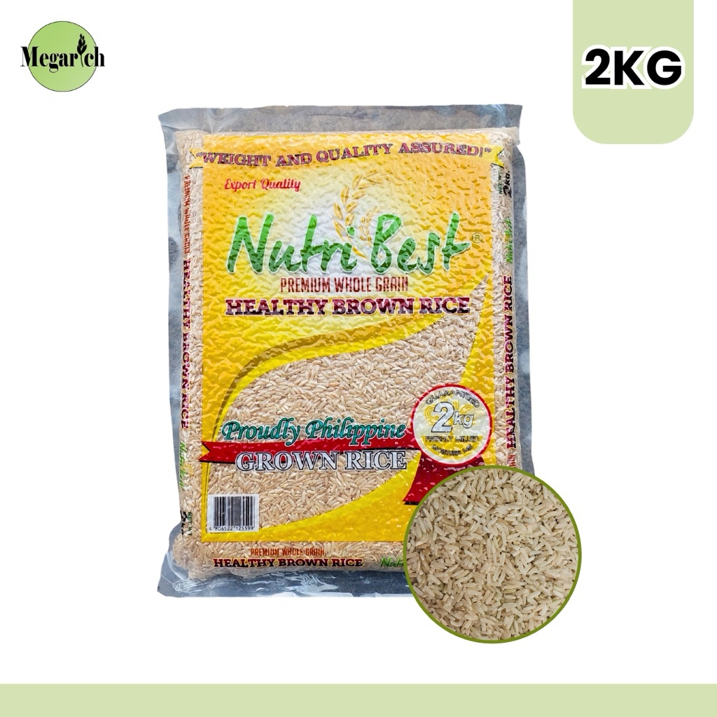 Nutri Best Brown Rice 2kg | Shopee Philippines