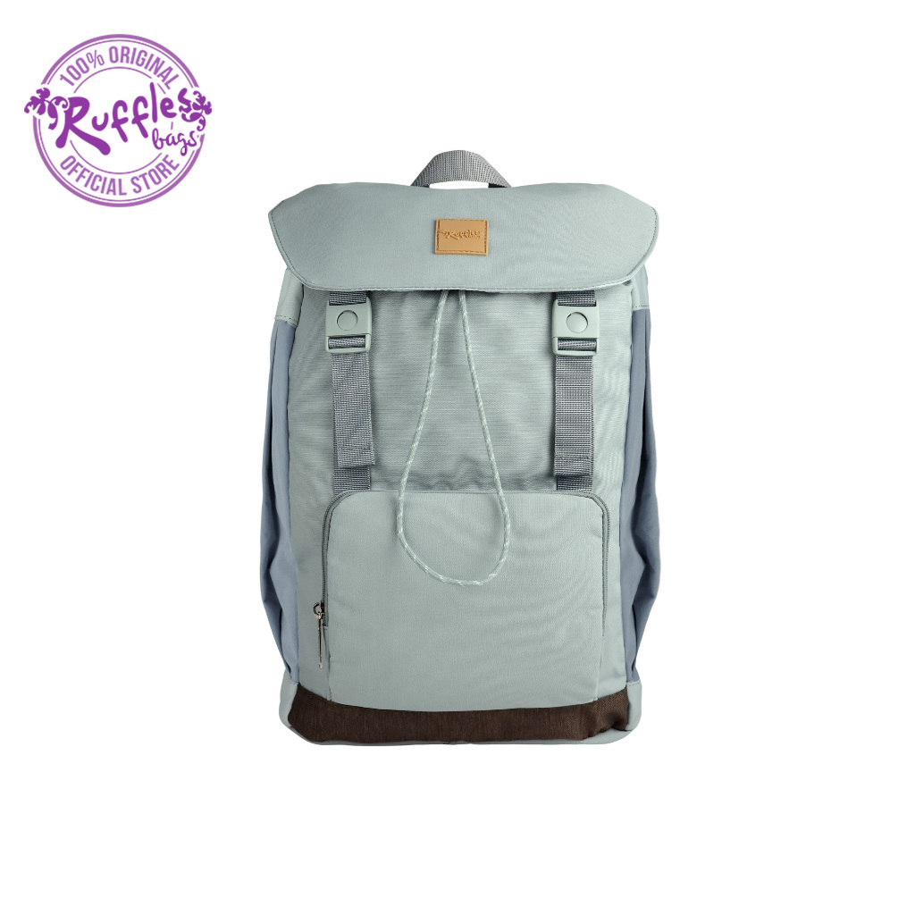 Ruffles Bags Brielle 16-Inch Backpack (Black, Blue, Beige, Purple ...