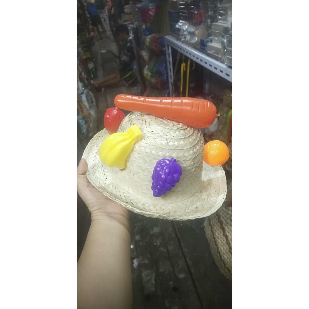 Nutrition Month hat buri hat fruits hat vegetable hat Headdress ...