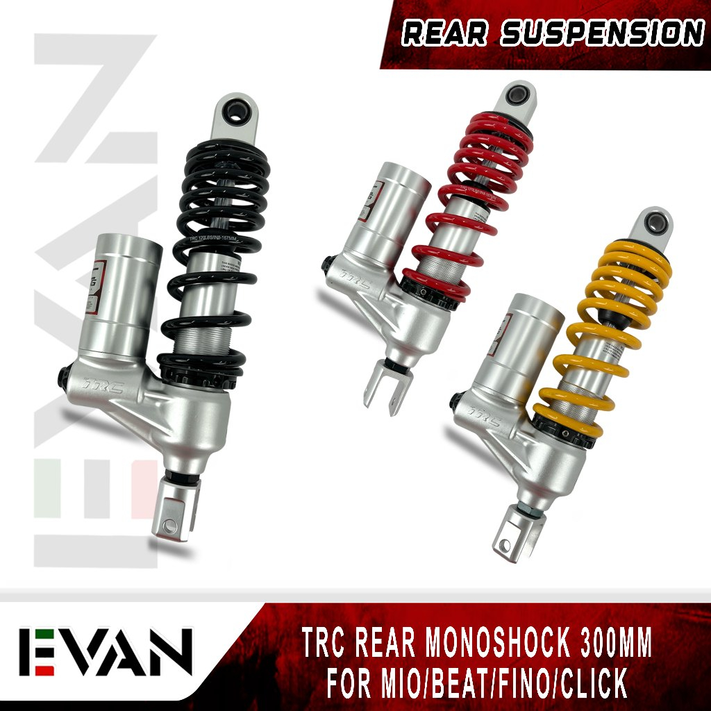 EVAN shop TRC Racing 300mm Monoshock for Yamaha Mio/Beat/Fino/Click ...