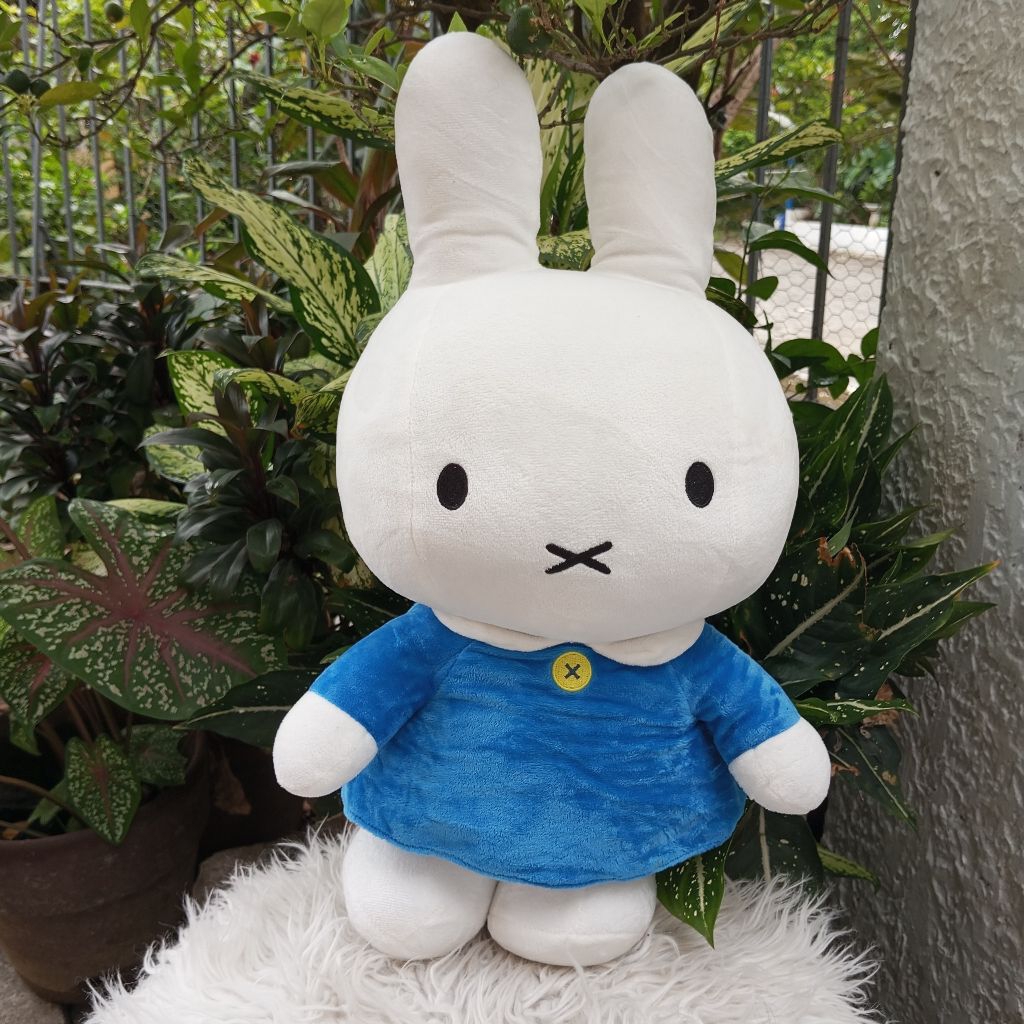 MIFFY In Blue Dress JUMBO Plush Toy | Shopee Philippines