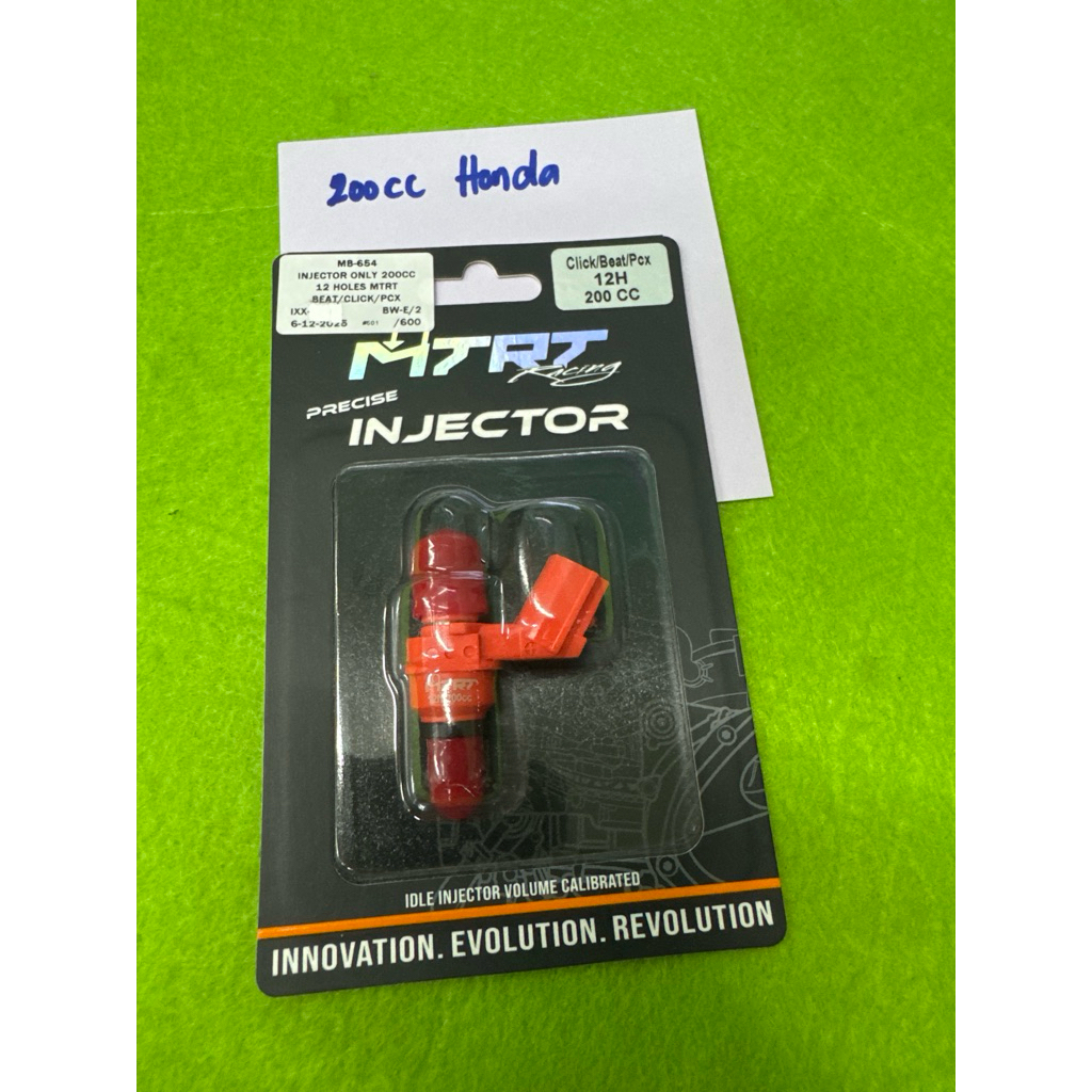 INJECTOR ONLY 200CC 12holes for CLICK/PCX/ADV/RS150 MTRT | Shopee ...