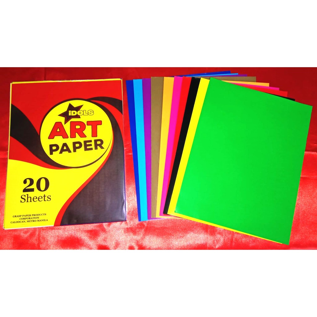 ART PAPER SHORT 20's AND 10's SOLD BY 5PACK | Shopee Philippines